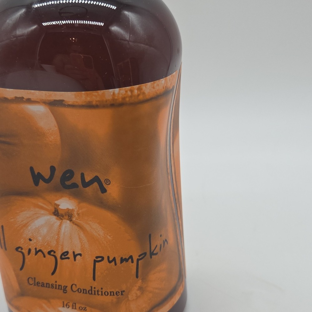 WEN Fall Ginger Pumpkin Cleansing Conditioner 16 oz NEW IN BOX - Picture 6 of 16